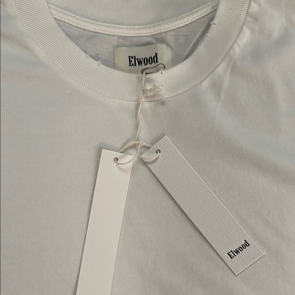 NEW Men's White organic cotton T-Shirt - Picture 4 of 5